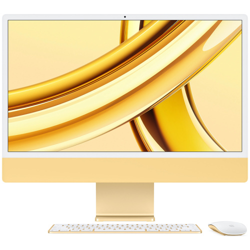 Apple iMac 24" Retina 4,5K M3, 8C CPU,10C GPU/16GB/512GB SSD (Yellow) Z19W000BLL (2023)